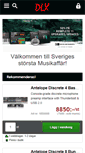 Mobile Screenshot of dlxmusic.se