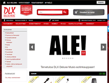 Tablet Screenshot of dlxmusic.fi